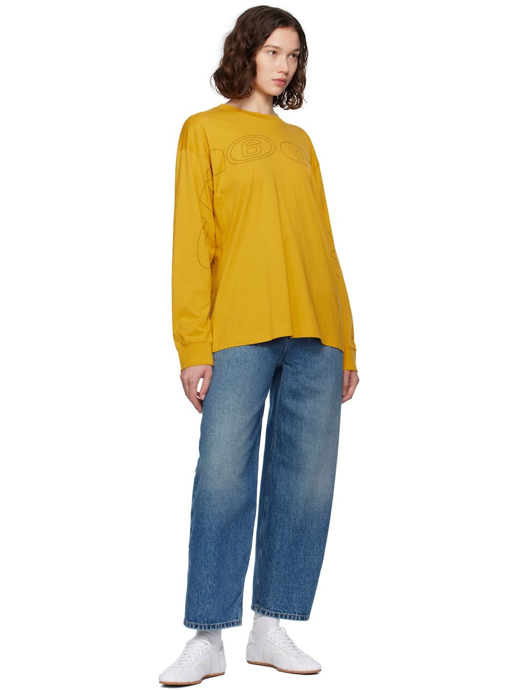 Yellow Long Sleeve T-shirt - 4