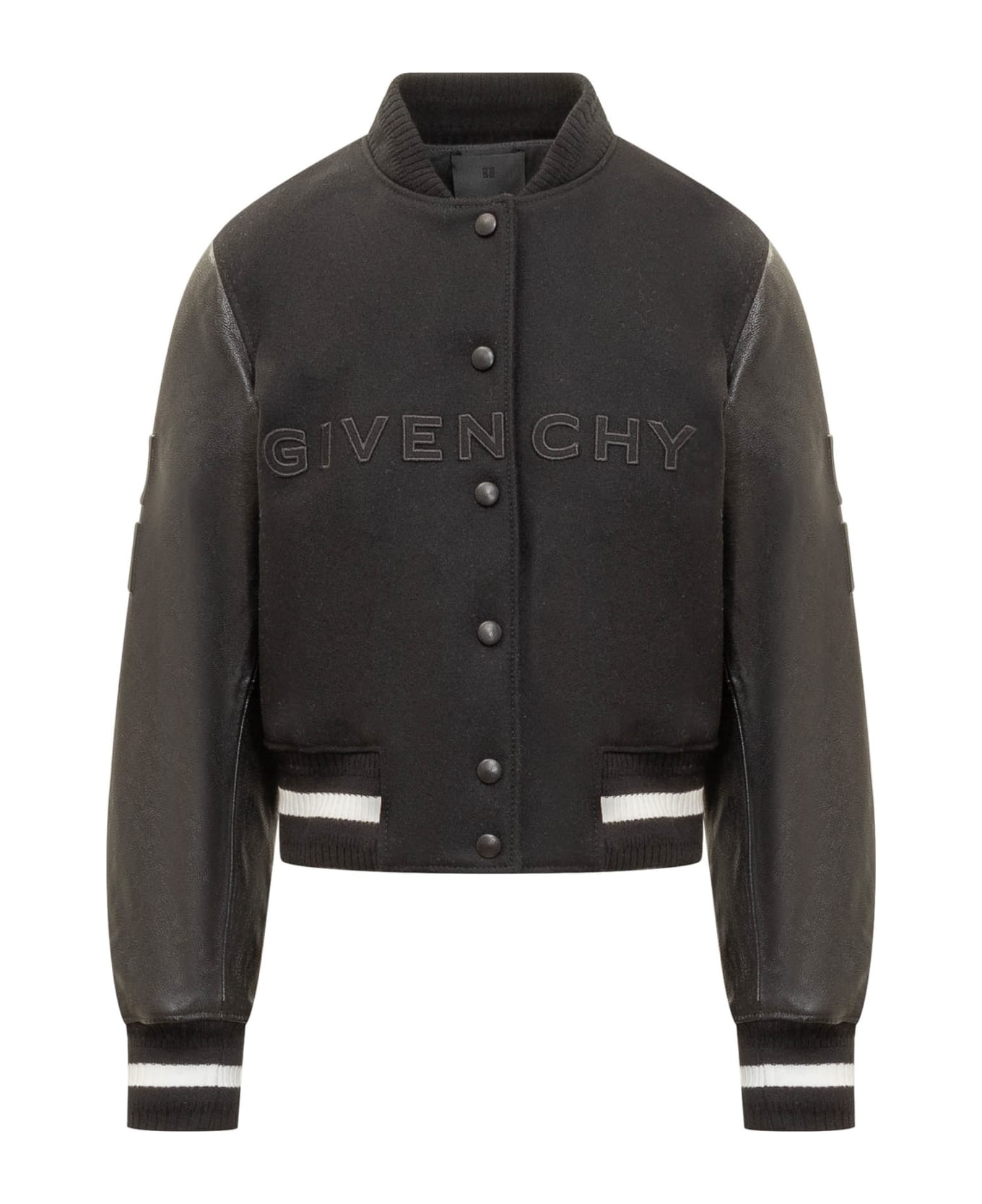 Givenchy Cropped Varsity Jacket | italist | REVERSIBLE