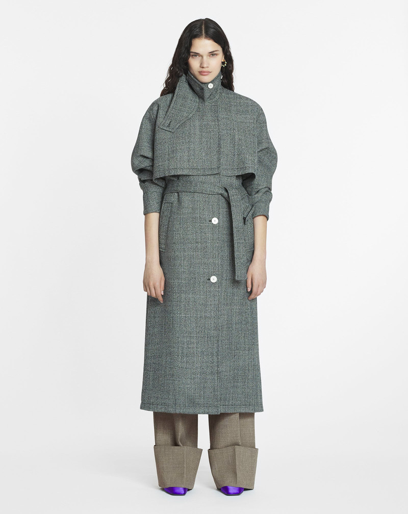 Lanvin WOOL TRENCH COAT outlook