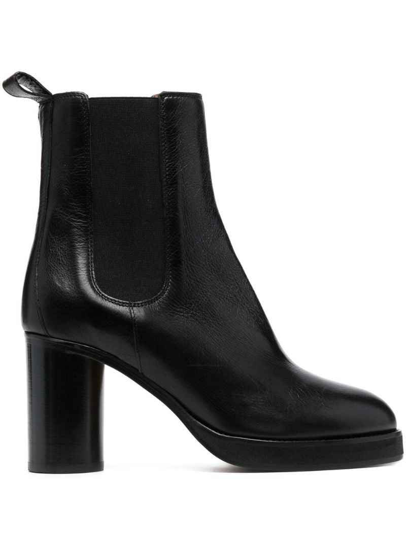 Gyllya 85mm leather boots - 1