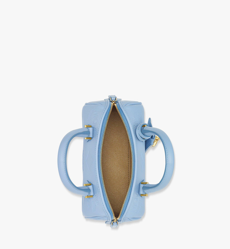 Ella Boston Bag in Maxi Monogram Leather 3