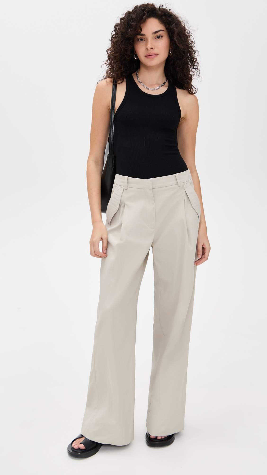 High Neck Fitted Tank - 7