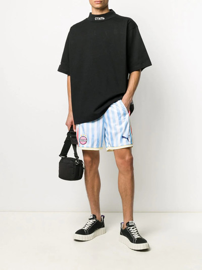 PUMA striped track shorts  outlook