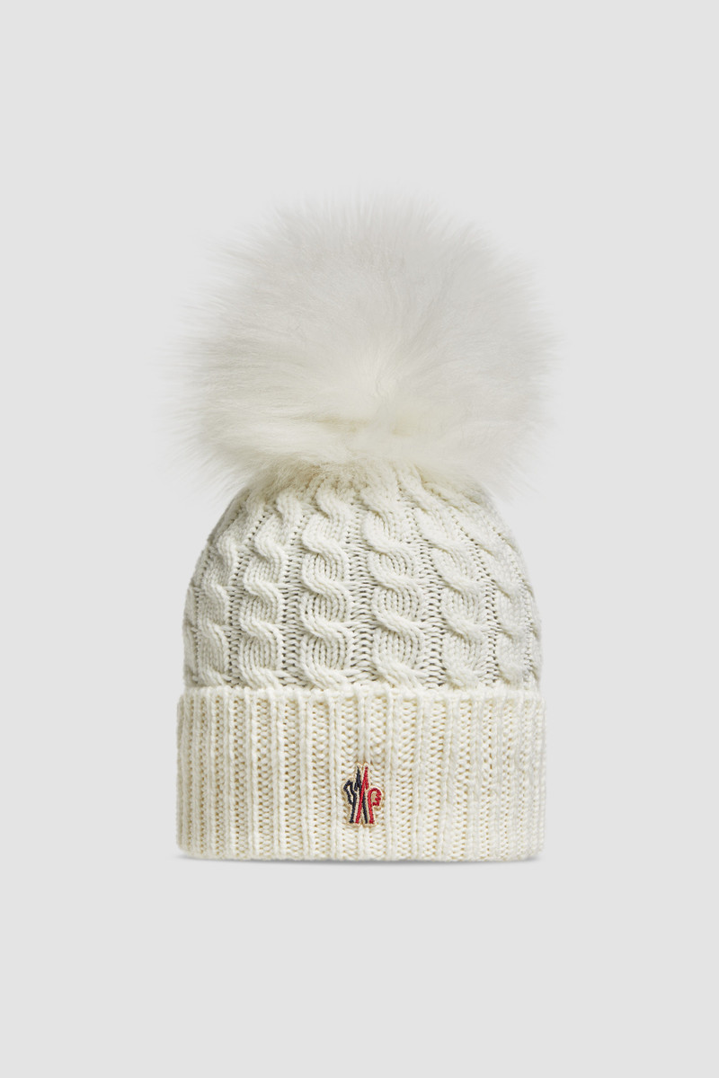Wool Beanie With Pom Pom - 1