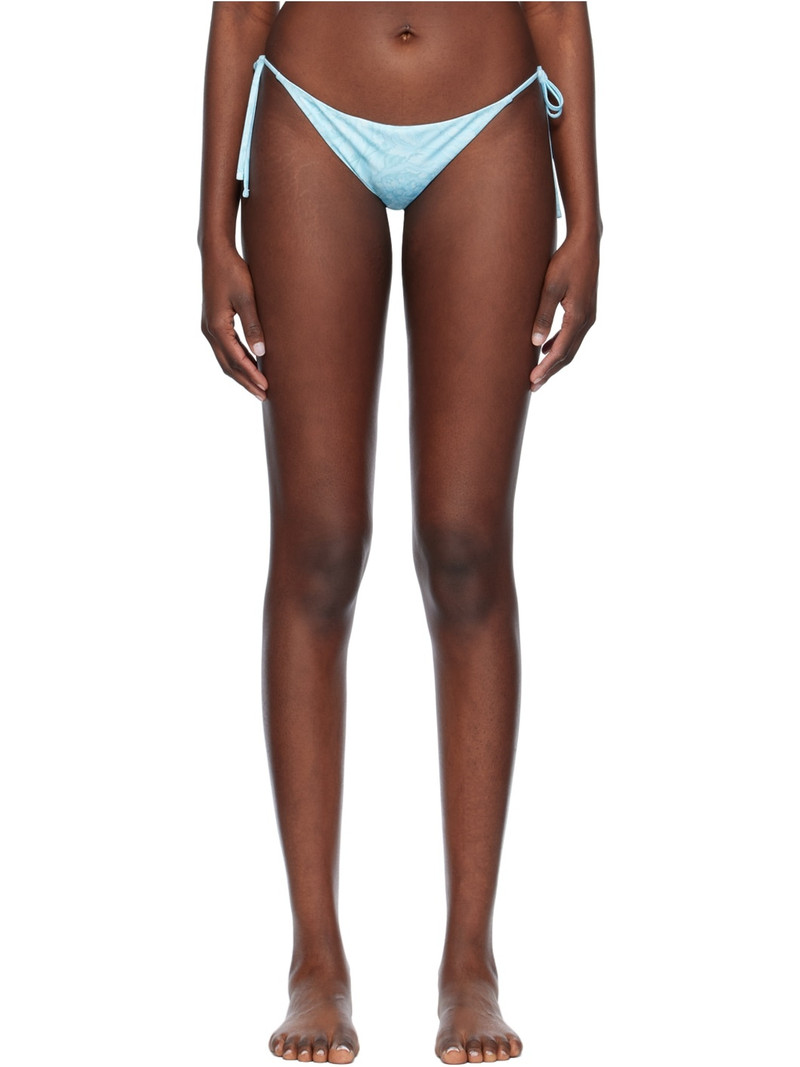 Barocco-print bikini bottoms 1