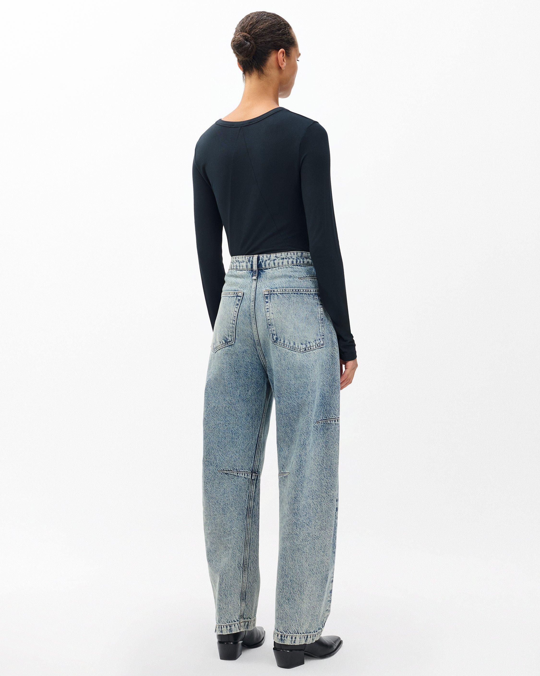 Charlie Barrel Jeans
Lightweight Rigid in Placid - 6