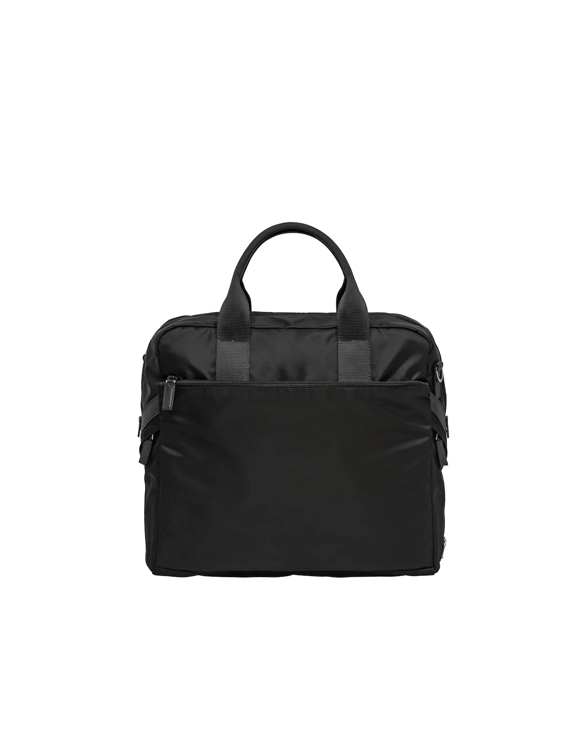 Nylon and Saffiano leather Briefcase - 4