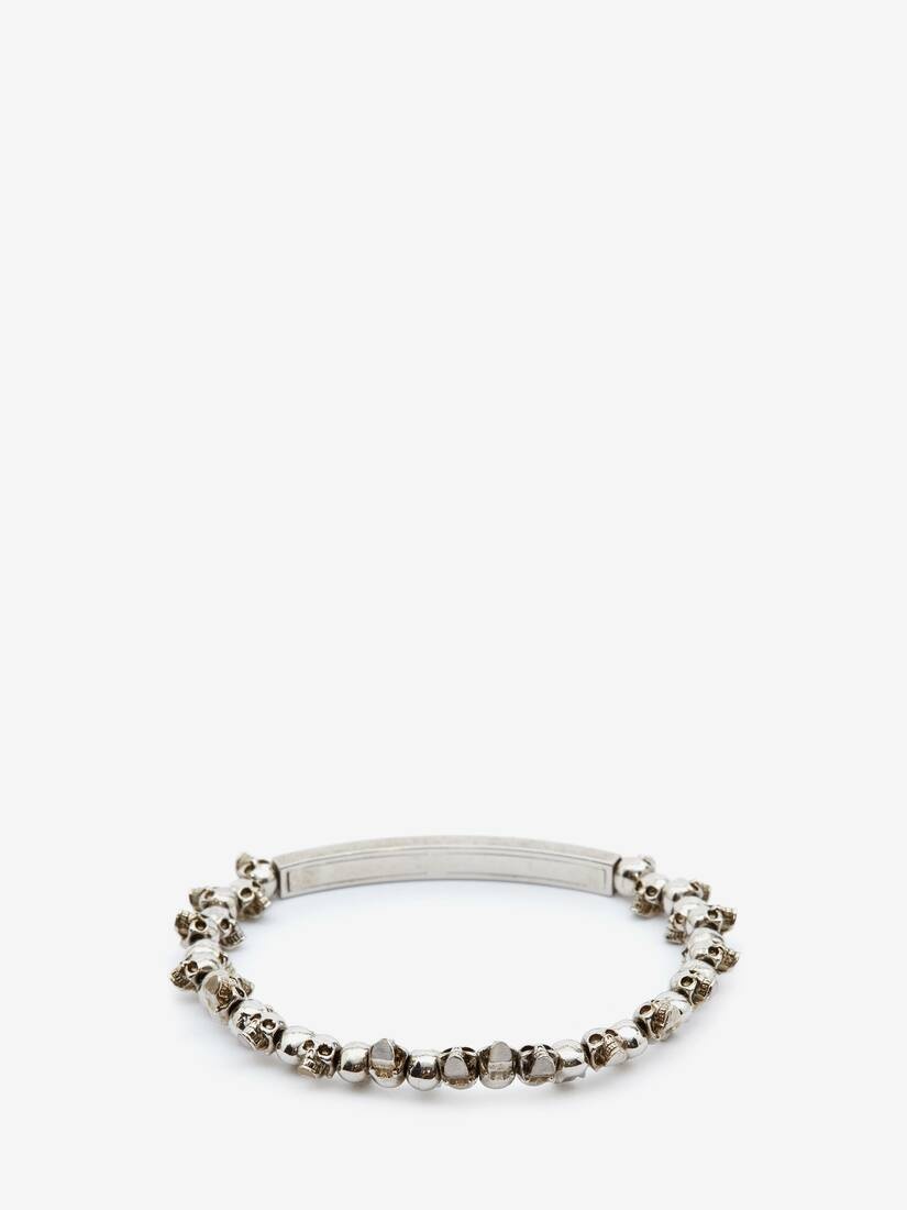 Skull Bracelet in Silver - 2