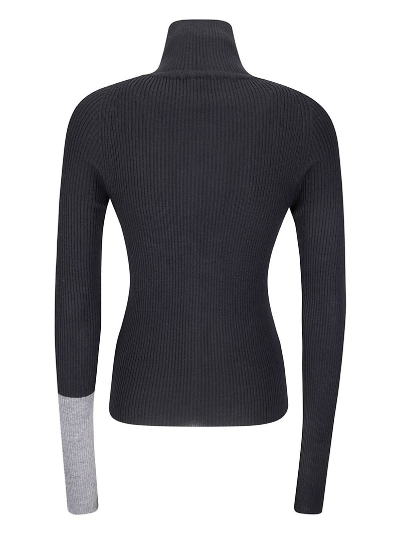 Yohji Yamamoto high-neck zip jacket outlook