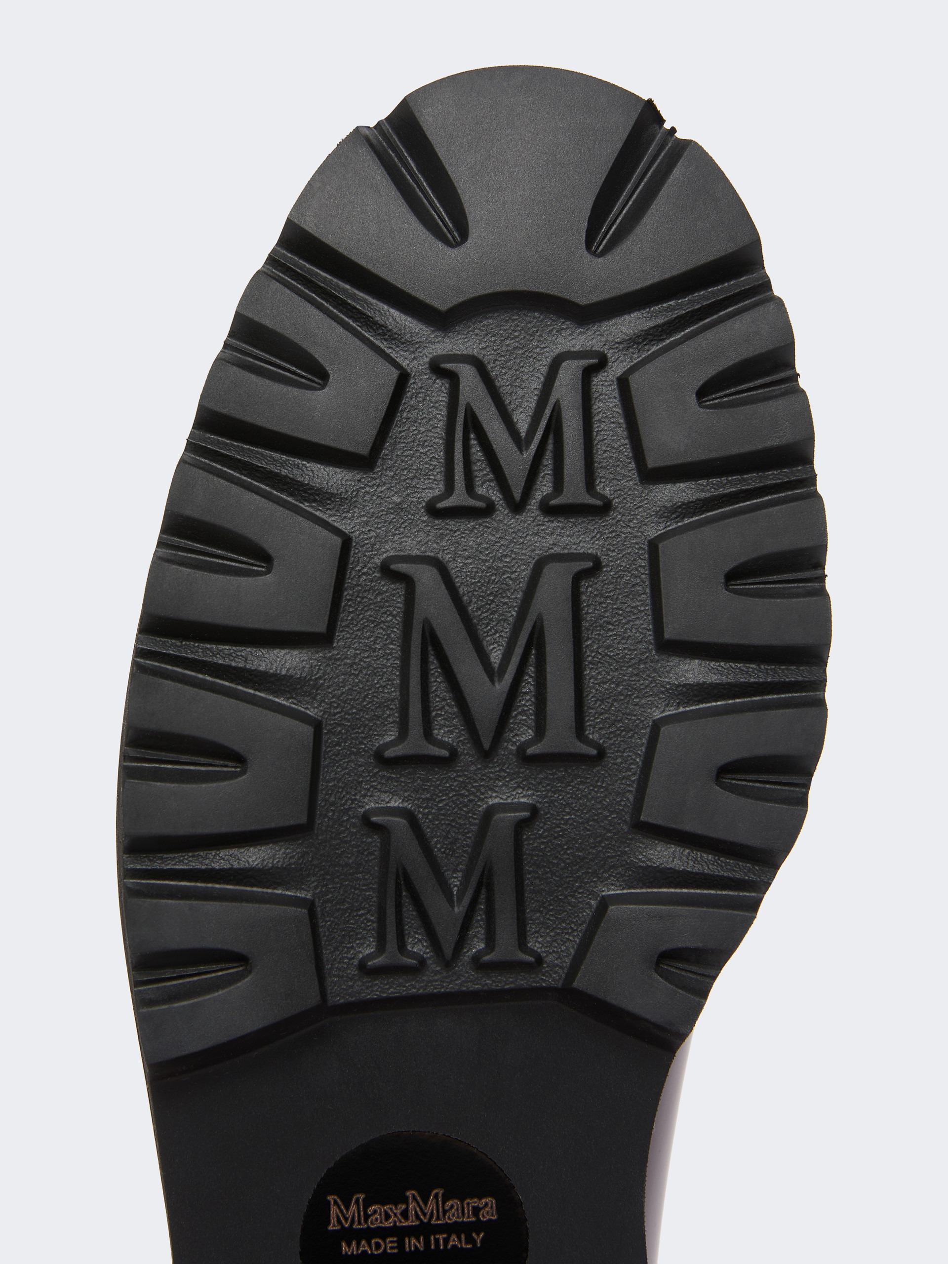 TRACKLACEUP Leather and suede lace-up shoes - 6