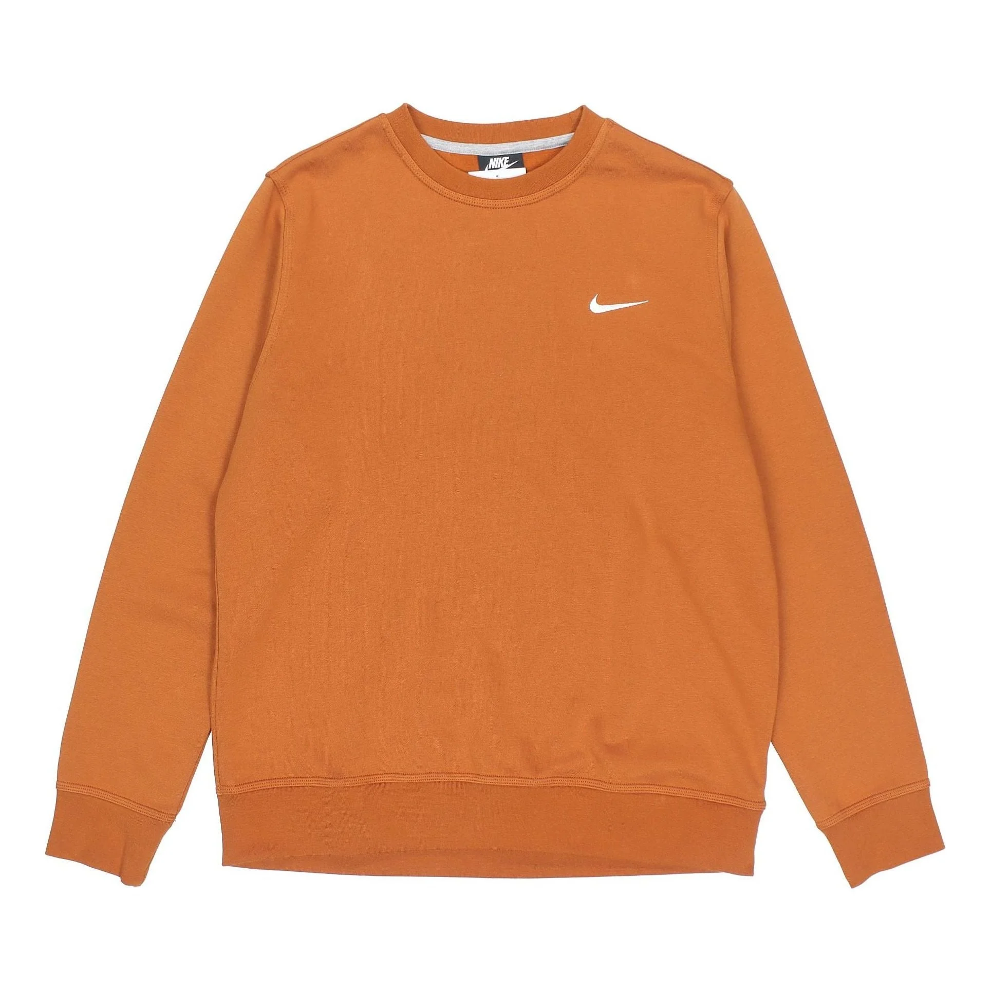 Men's Nike Fleece Lined Embroidered Small Logo Classic Sports Brown 916609-290 - 1