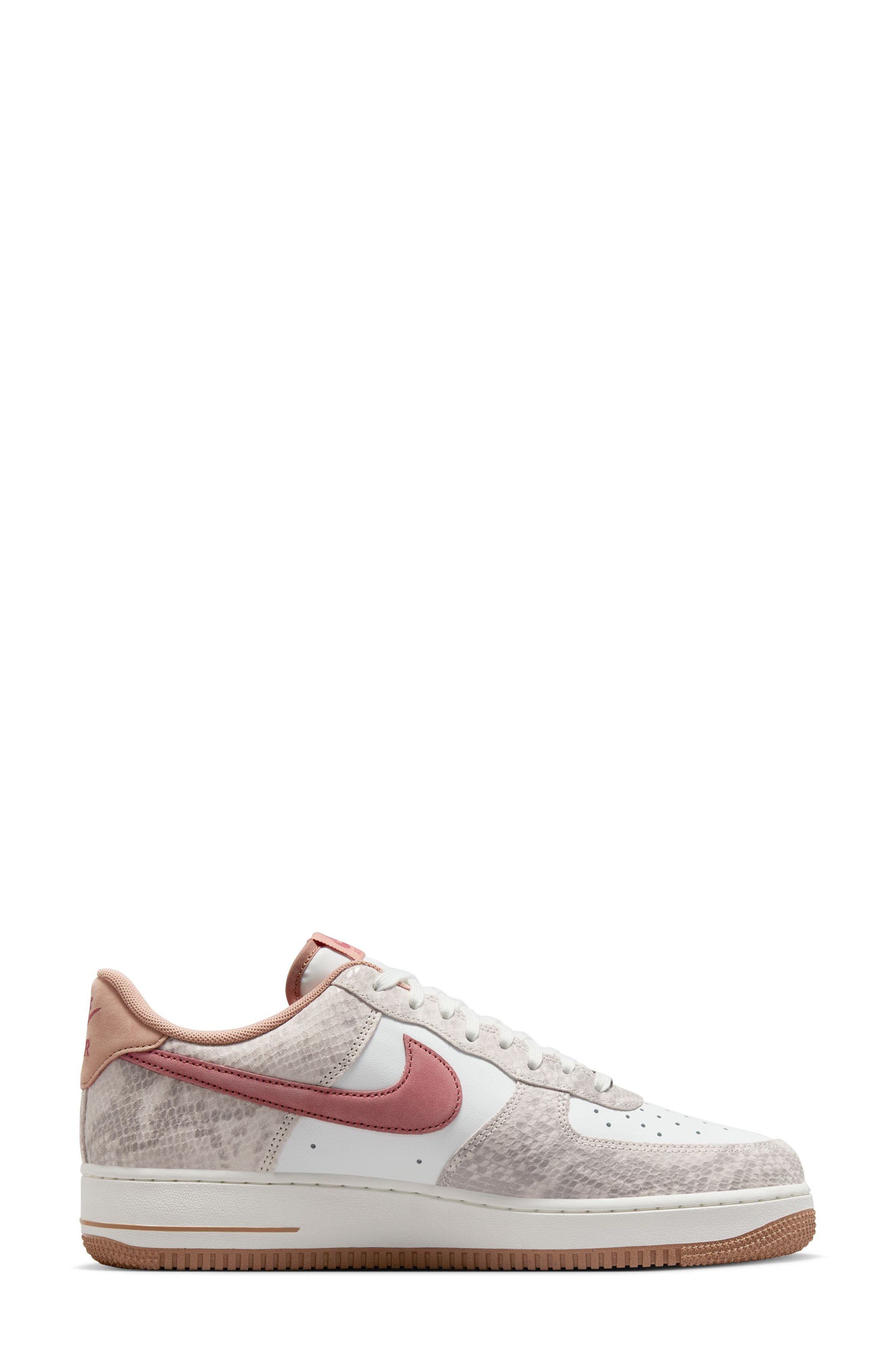 Nike Air Force 1 '07 LV8 Basketball Sneaker in Summit White/Canyon Rust at Nordstrom - 6