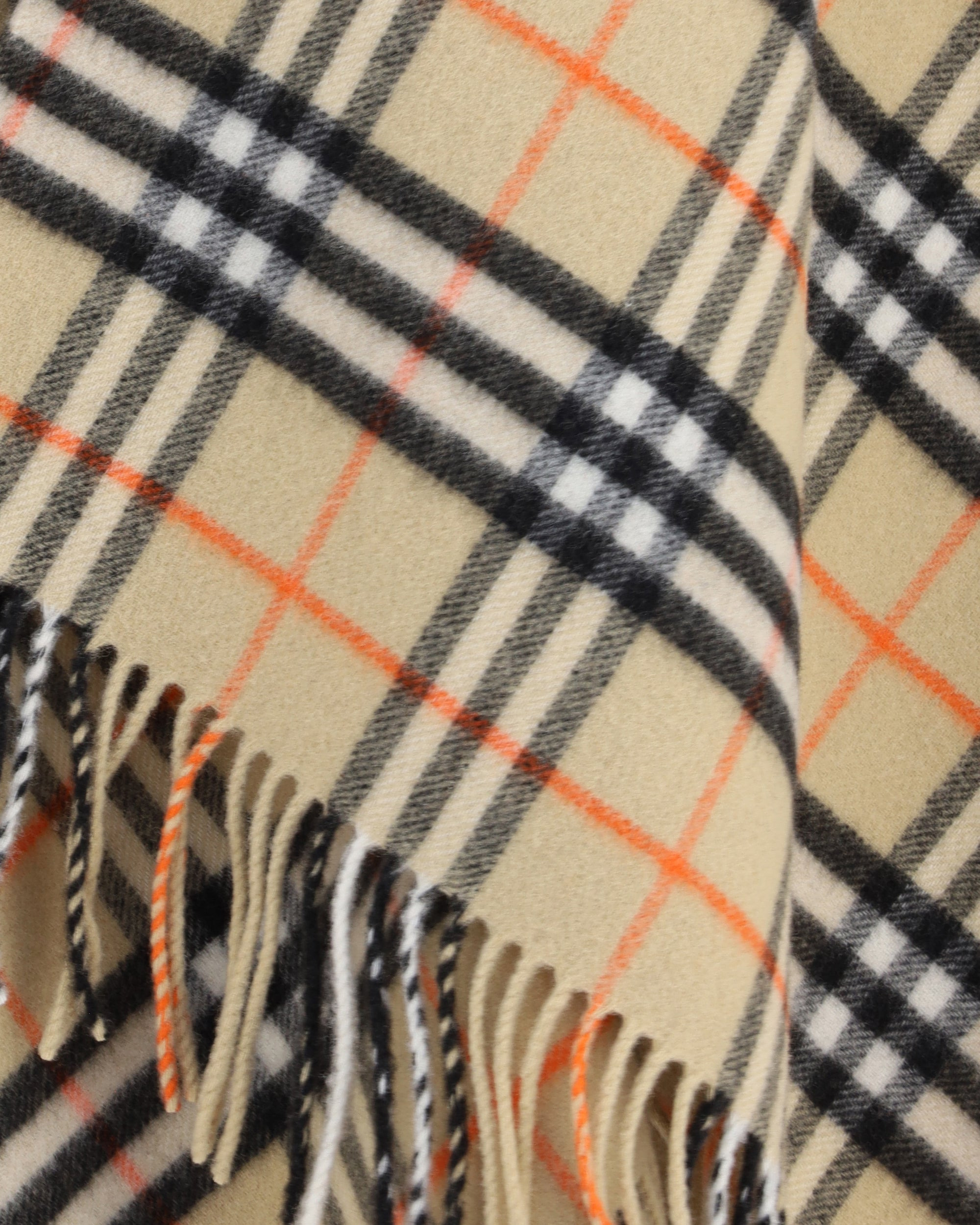 Archivio Check Cashmere Cape - 3