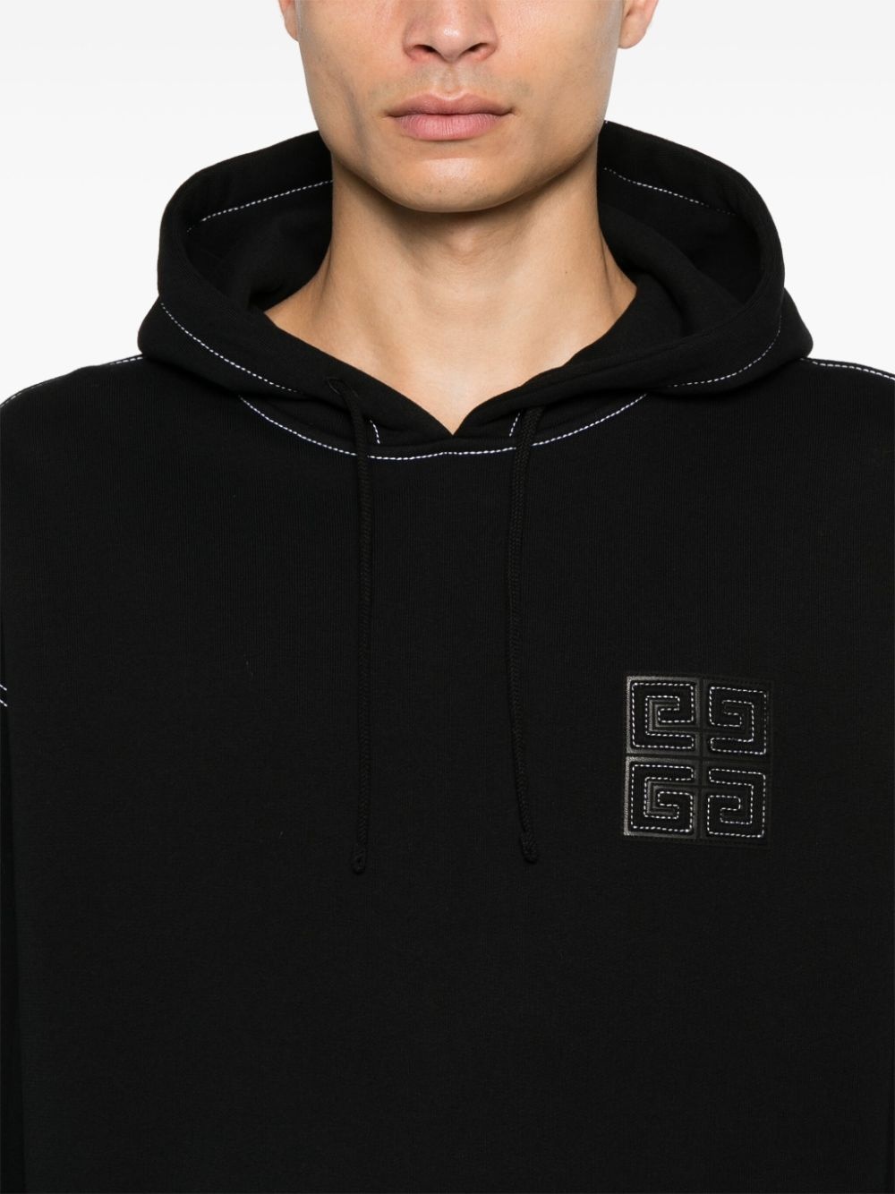 4G-motif hoodie - 5