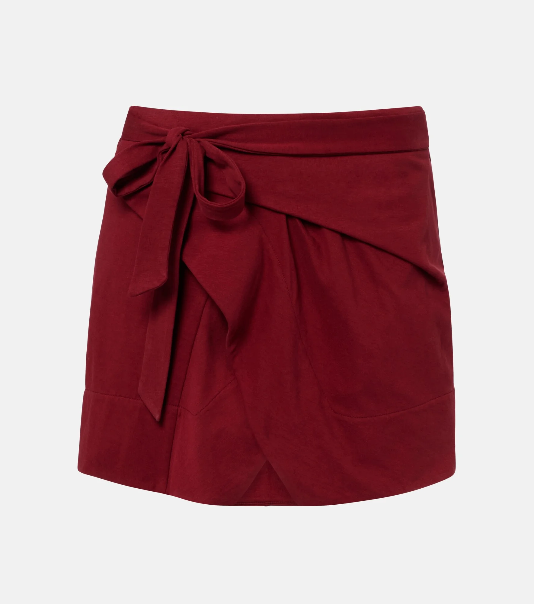 Berenice draped cotton wrap skirt - 1