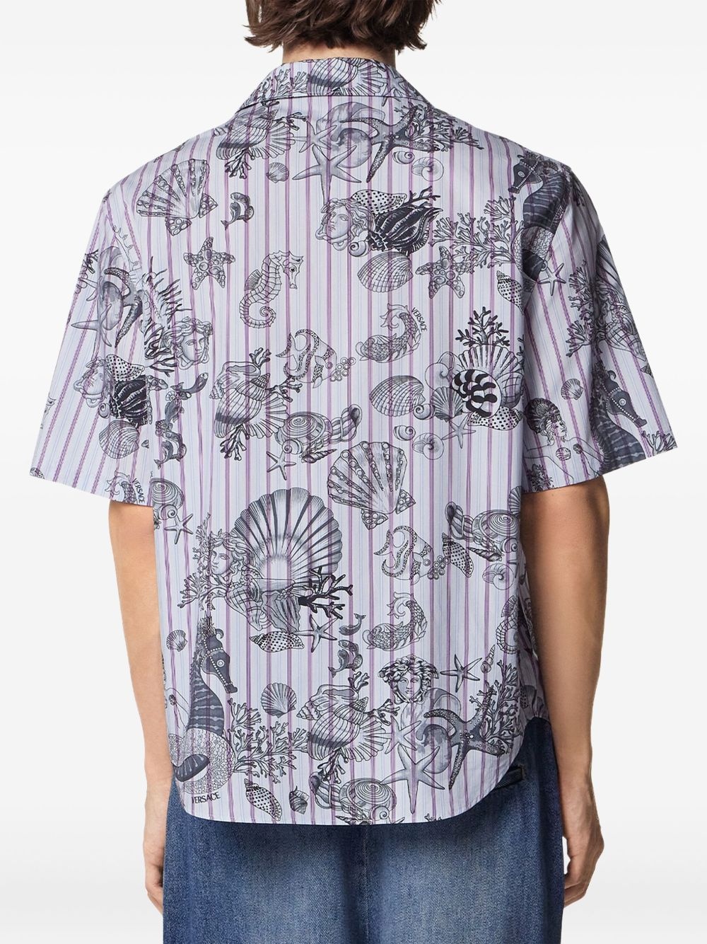 Coral Theatre striped shirt - 4