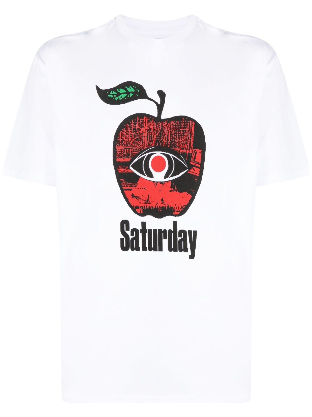 graphic-print cotton T-shirt - 1