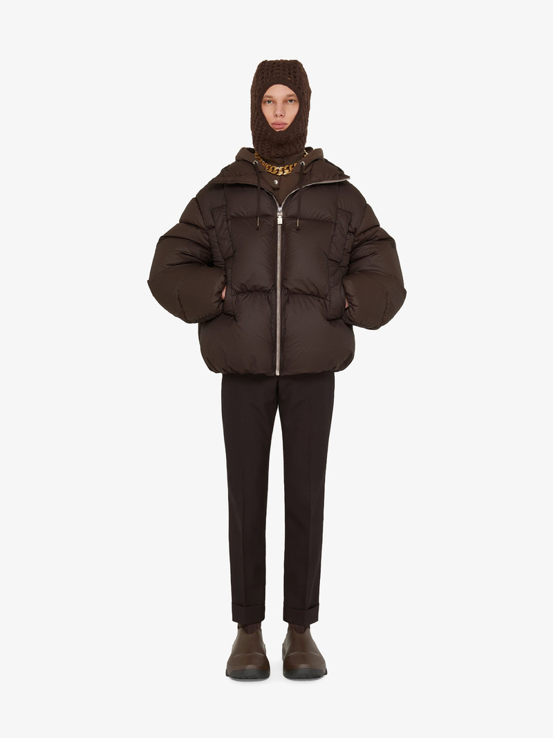 Givenchy SLIM FIT PANTS IN WOOL WITH METALLIC DETAILS outlook