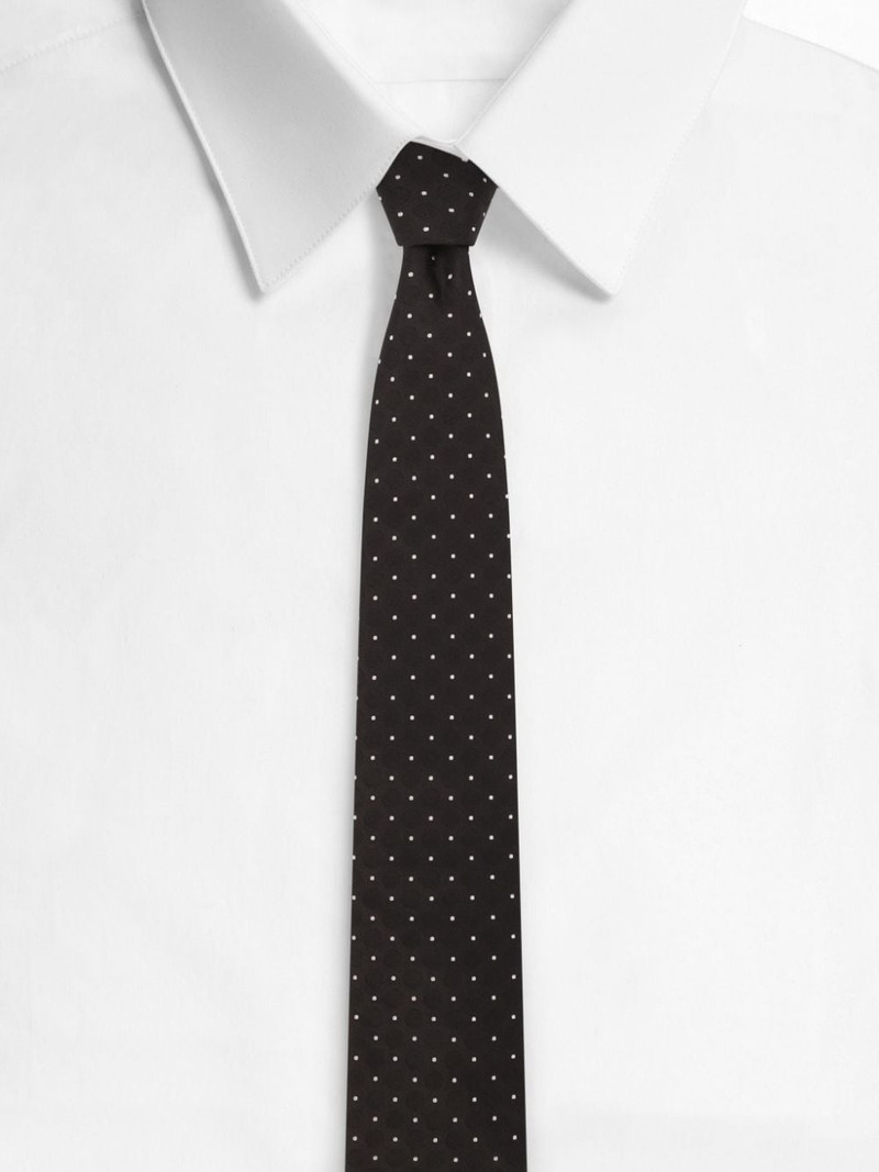 Dolce & Gabbana polka-dot print tie outlook