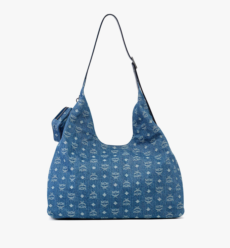 Aren Multi-Shopper in Monogram Denim Jacquard 5