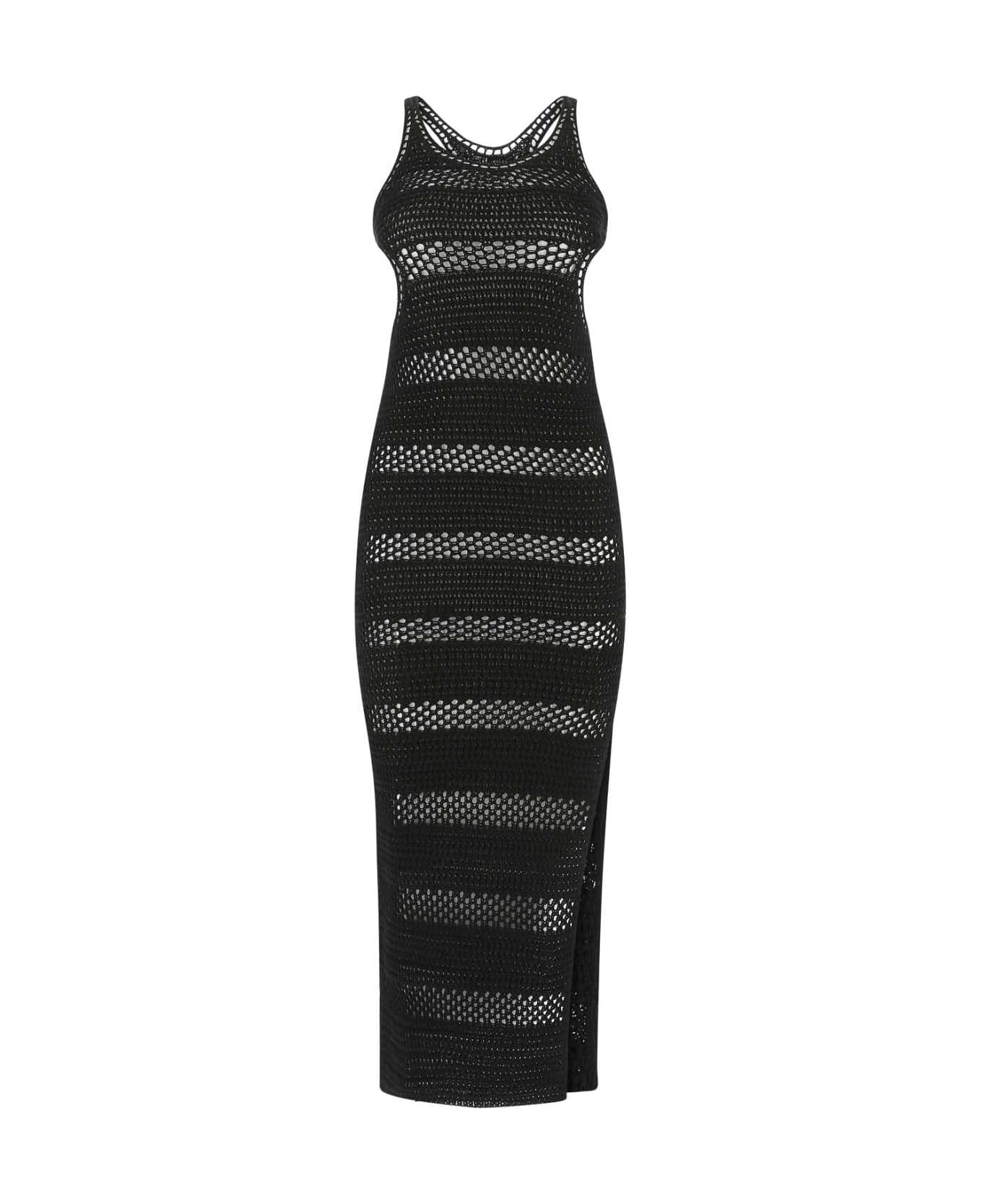 ワンピース SAINT LAURENT Abito Saint Laurent One Shoulder Maxi Dress in Vert Mousse | FWRD