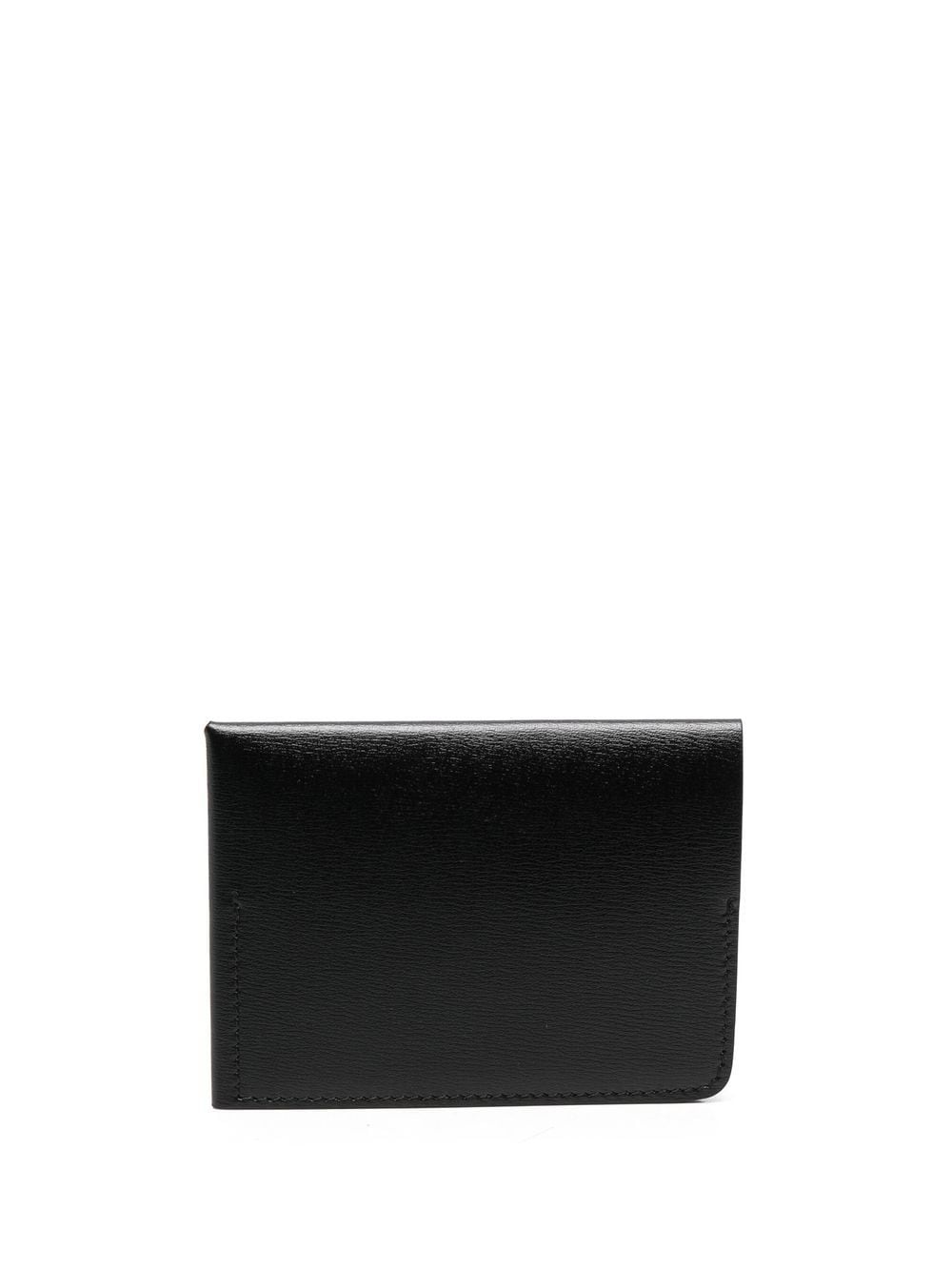 engraved-logo leather wallet - 2