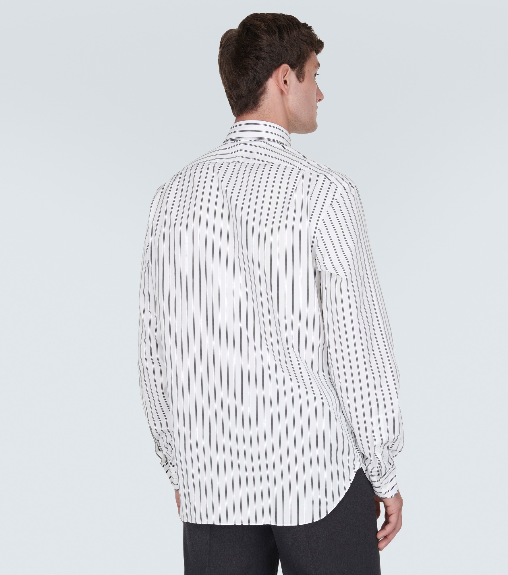 Striped cotton shirt - 4