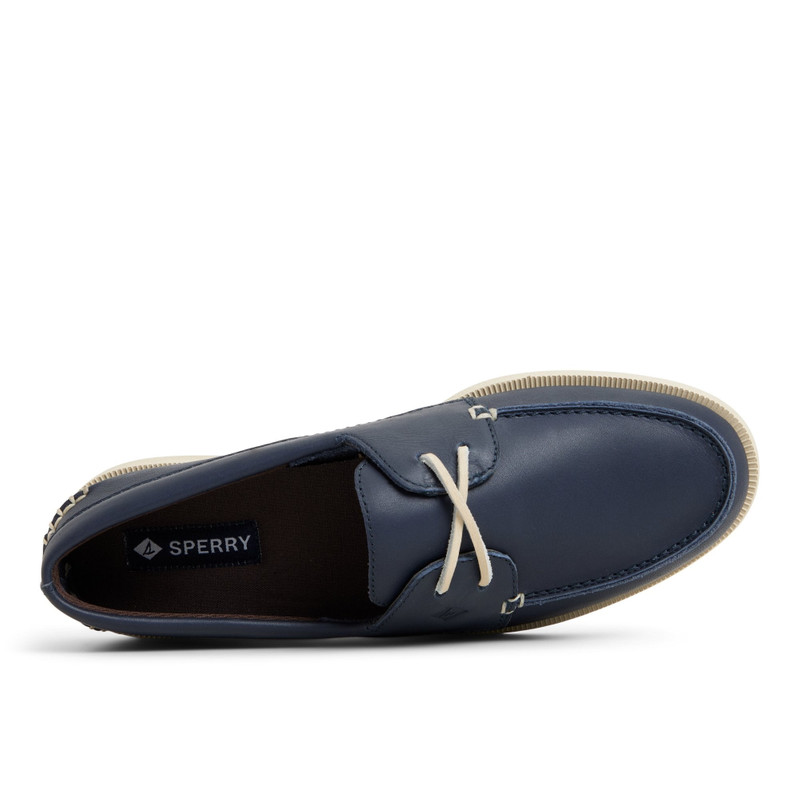 Authentic Original™ 2-Eye Cross Lace Boat Shoe 5