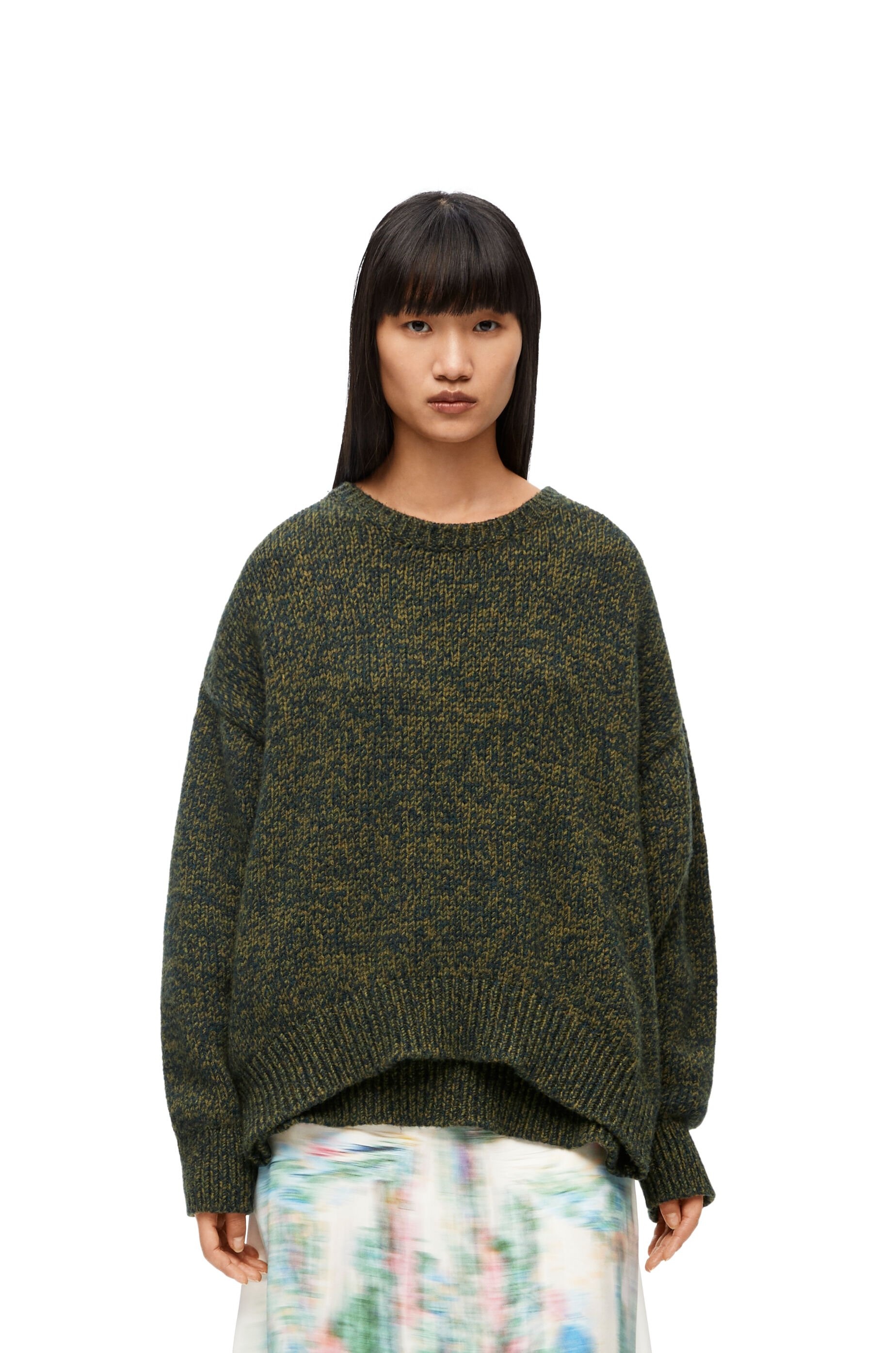 Trompe l'oeil sweater in wool - 3