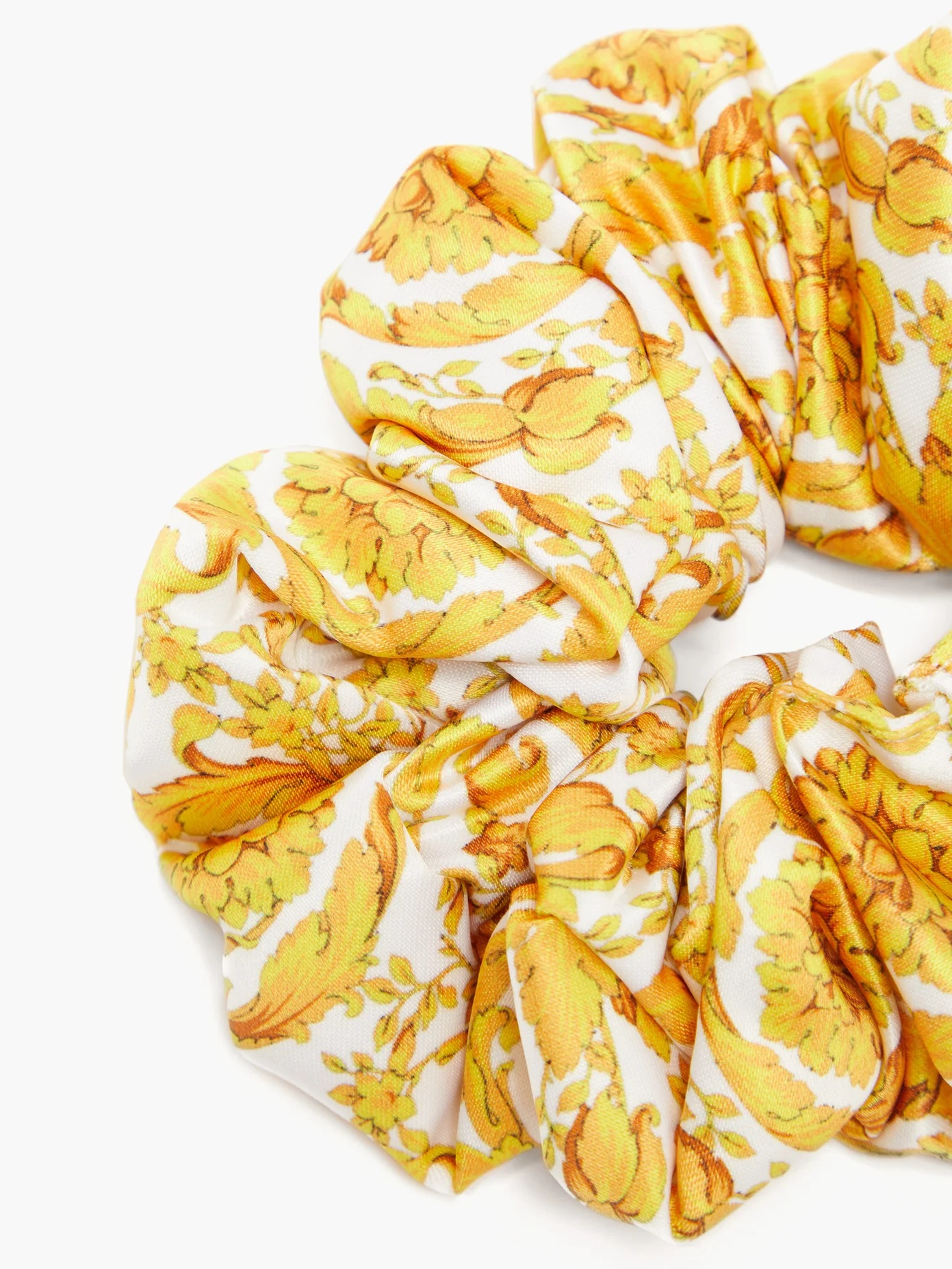 Baroque-print scrunchie - 3