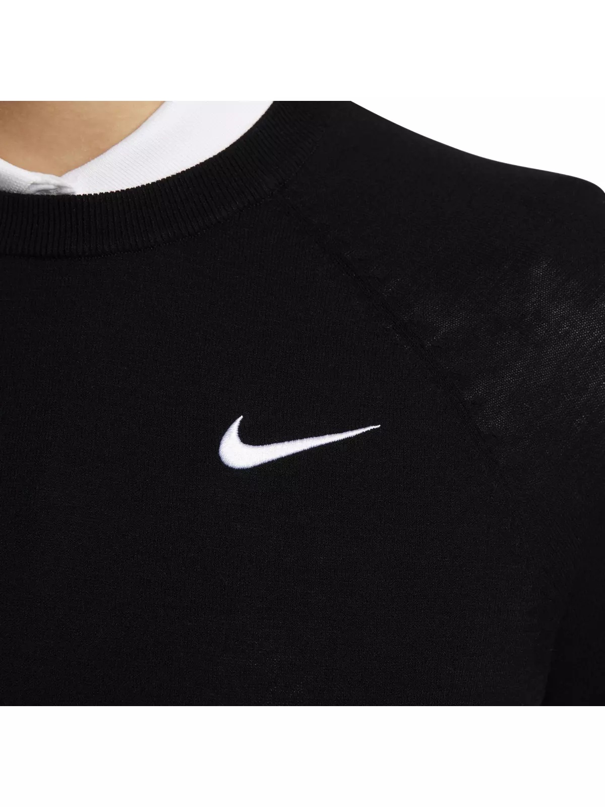 Women's Tour Golf Sweater - Black - 4