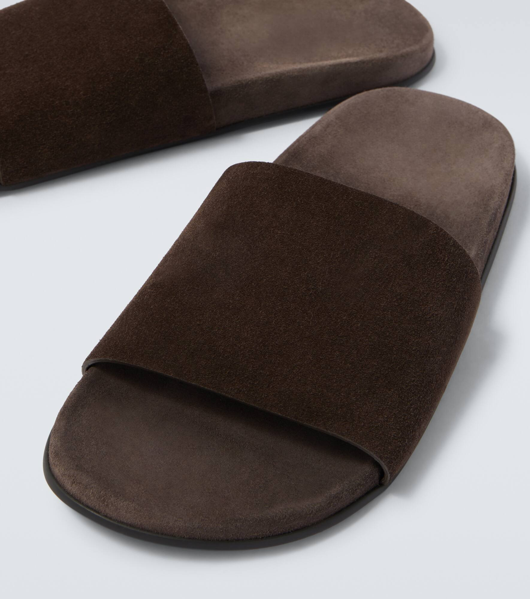 Hugh suede slides - 3