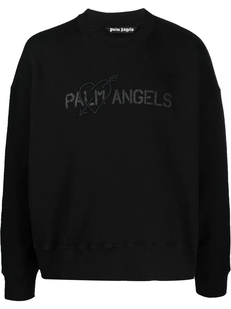 logo-print sweatshirt 1