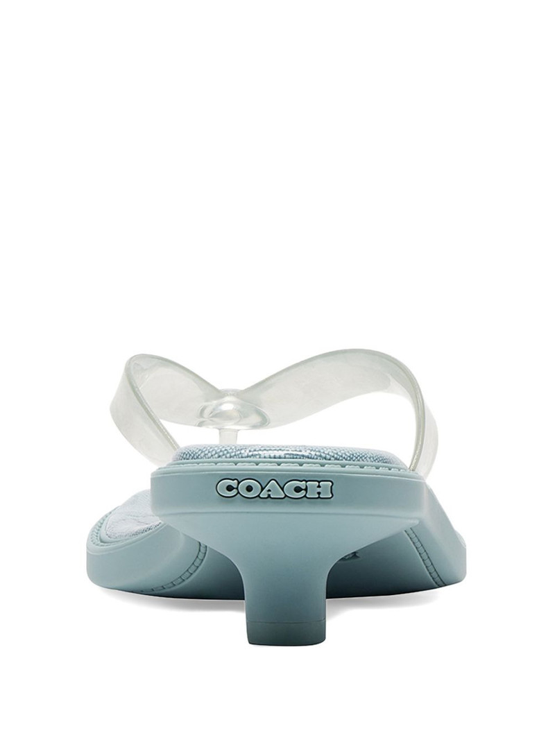 COACH jelly thong sandals outlook