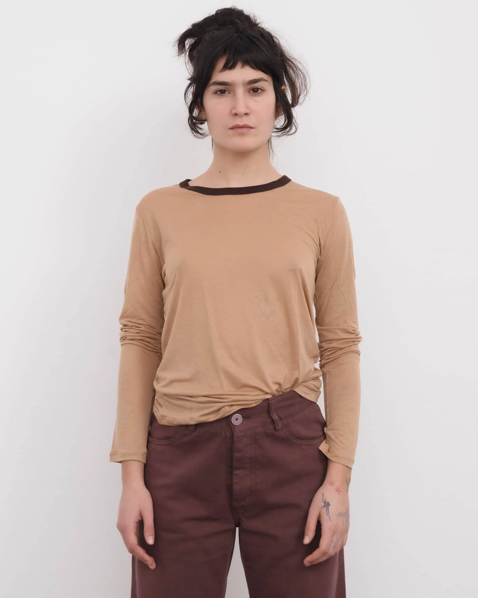 Racer Long Sleeve Tee - Bamboo Lyocell - 1