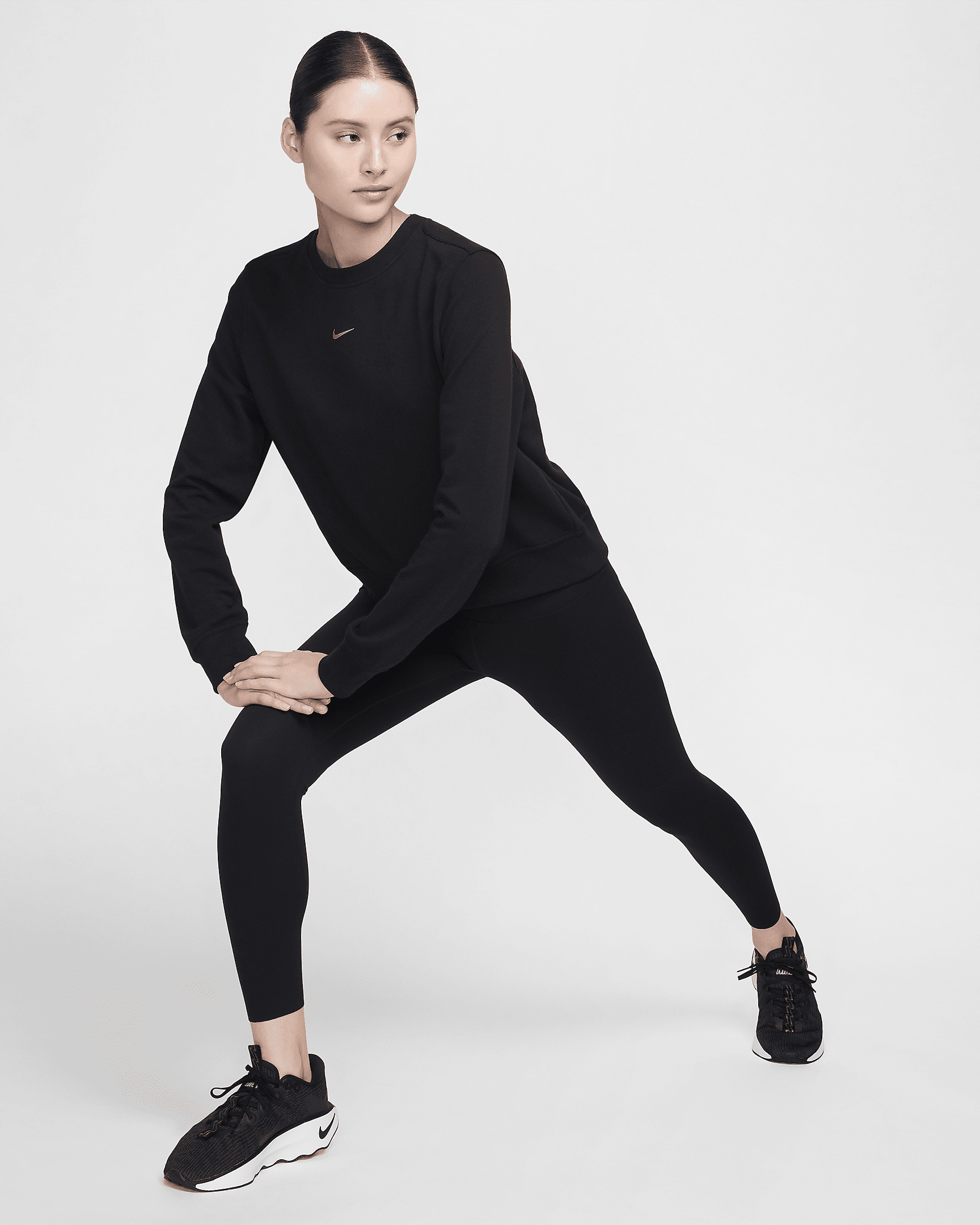 Nike Dri-FIT One Women's Crew-Neck French Terry Sweatshirt - 5
