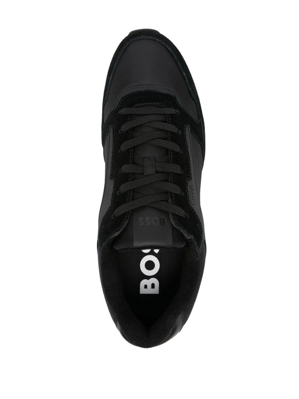 panelled-design sneakers - 4
