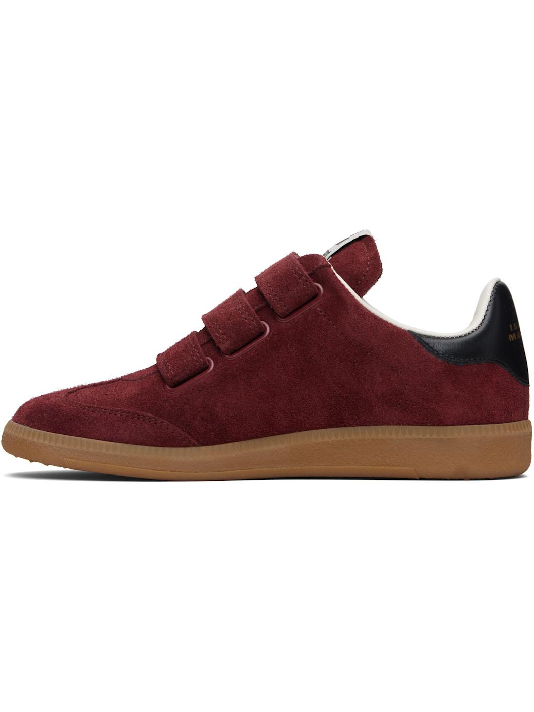 Burgundy Beth Sneakers - 3