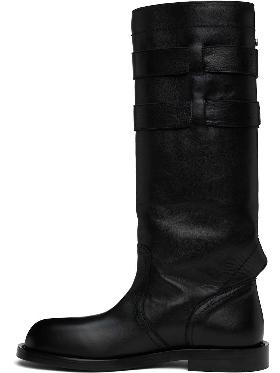 Black Uplu Biker Boots - 3