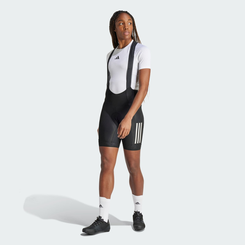 adidas Essentials 3-Stripes Padded Cycling Bib Shorts outlook
