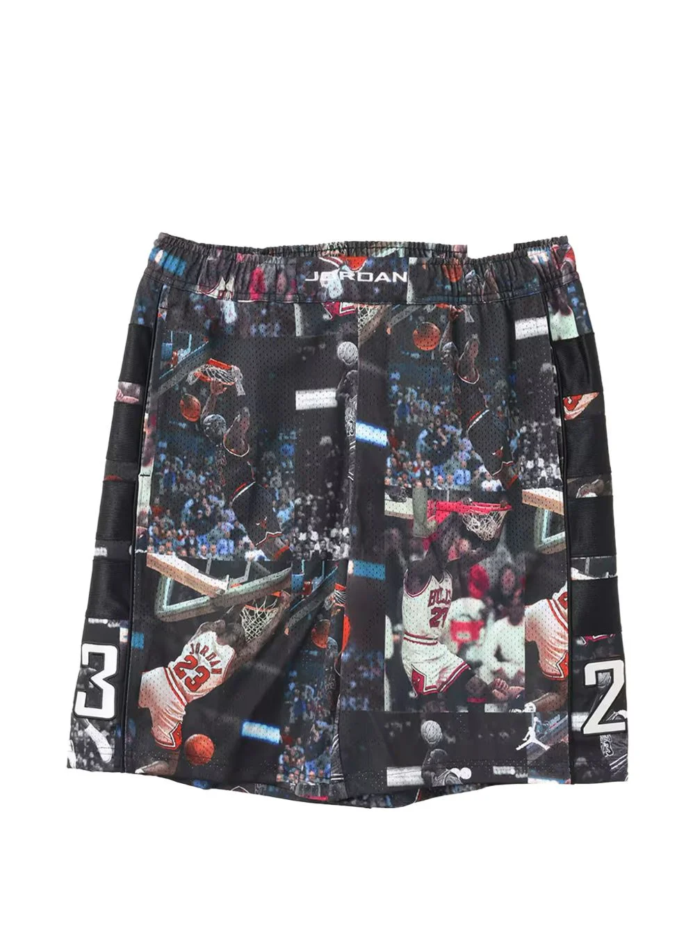 Flight AOP printed running shorts - 1