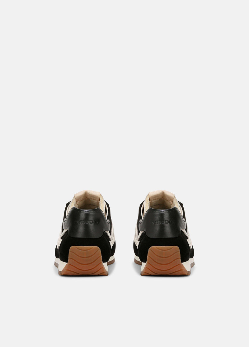 Vince Oasis Suede and Leather Runner Sneaker outlook