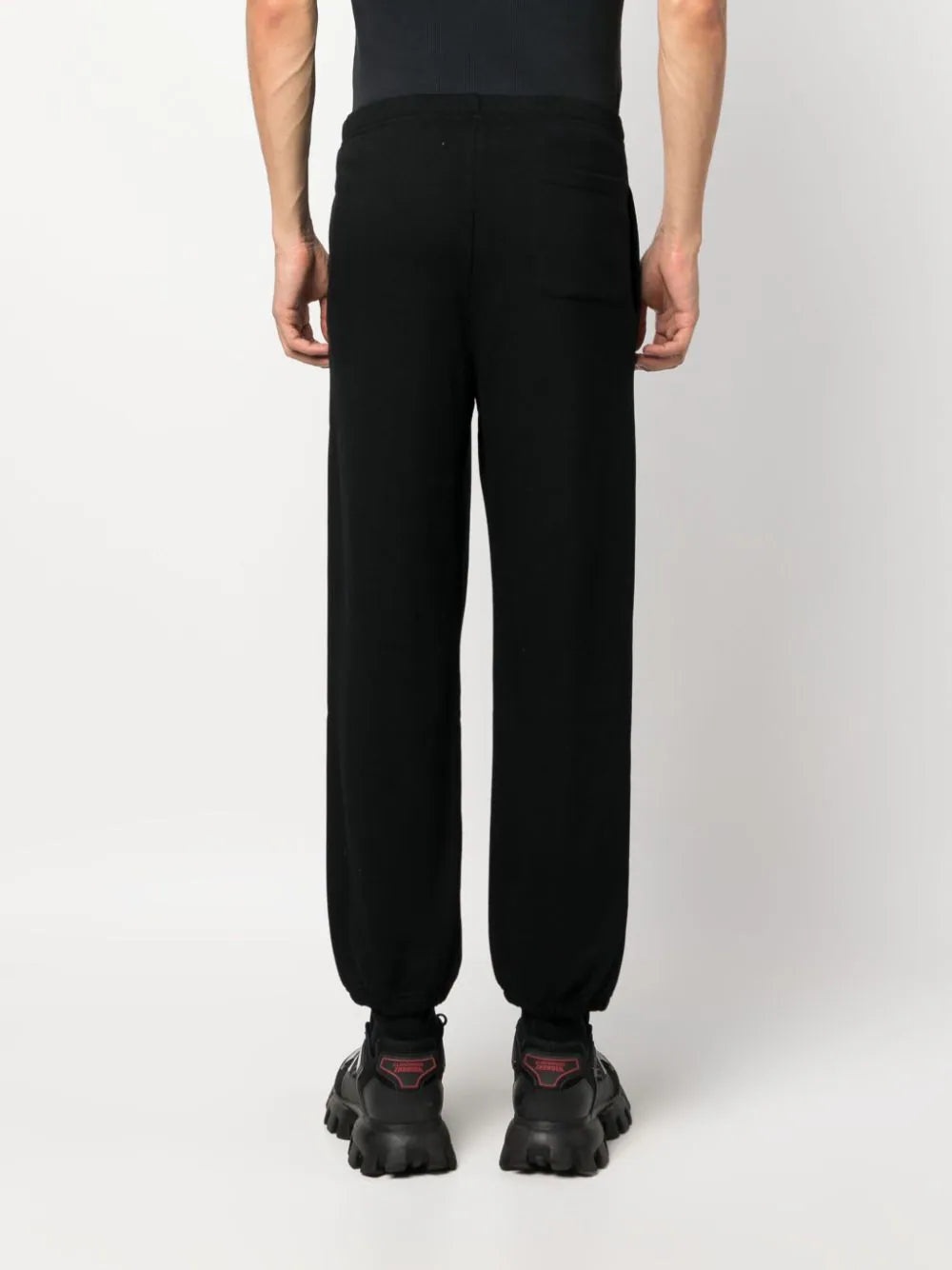 X FILA LOGO-PRINT TRACK PANTS - 3