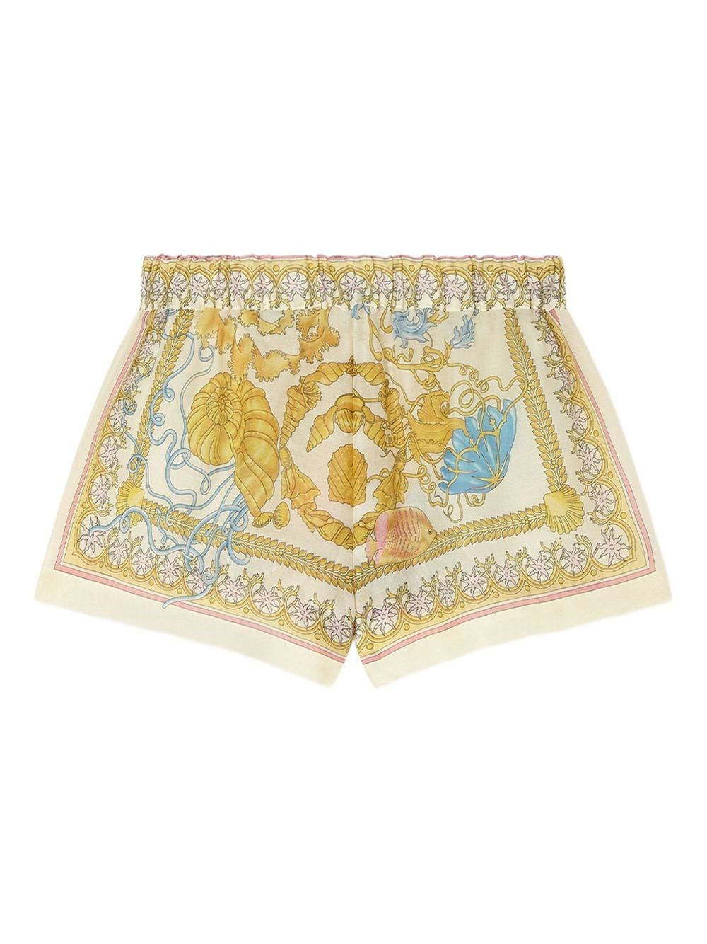 Barocco cover-up shorts - 4