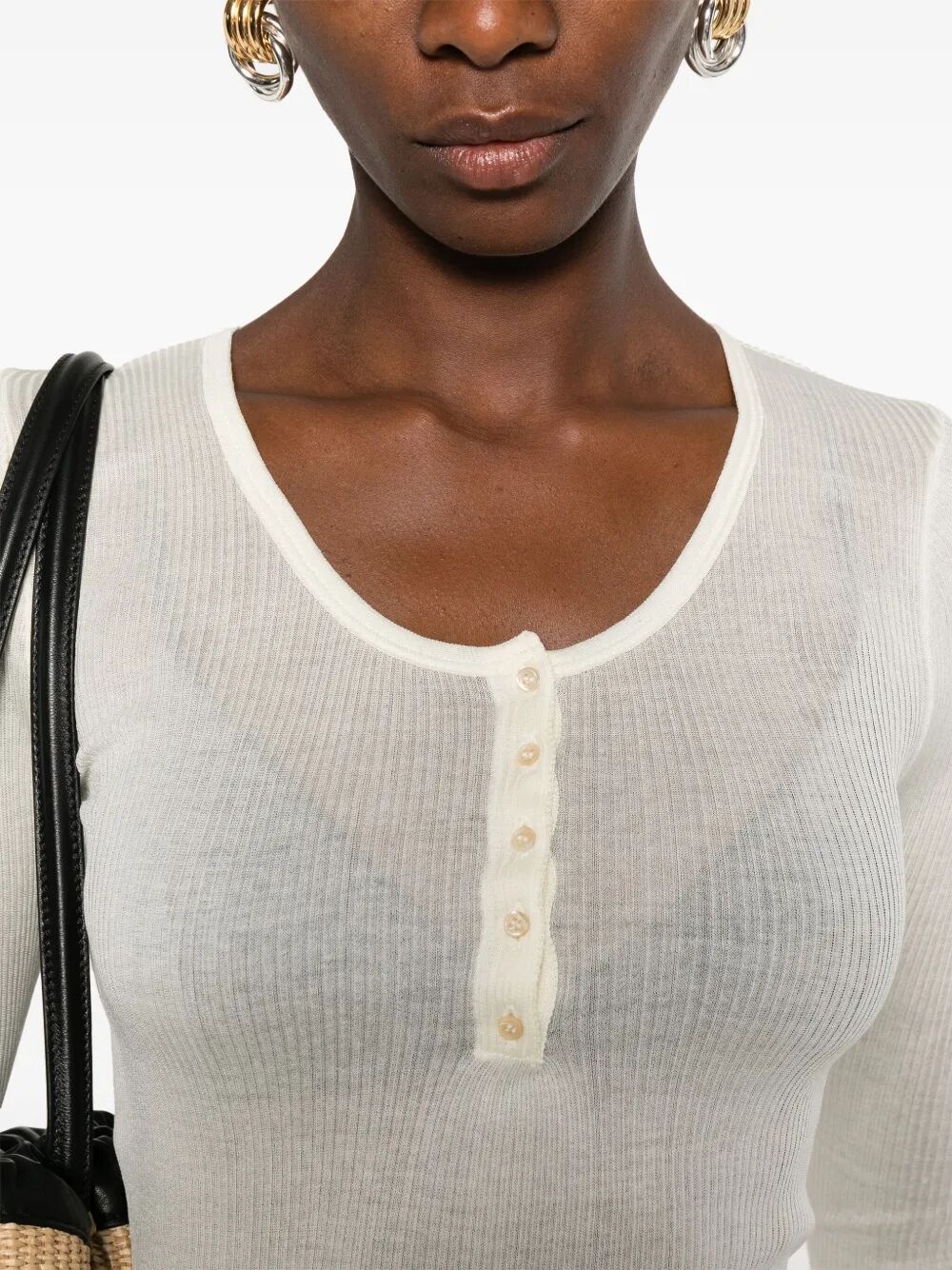 Lamylic Long Sleeve Cotton Top - 3