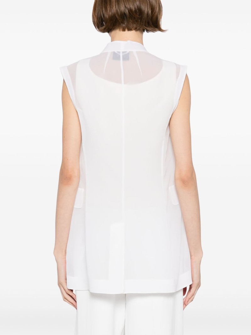 sheer silk gilet 4