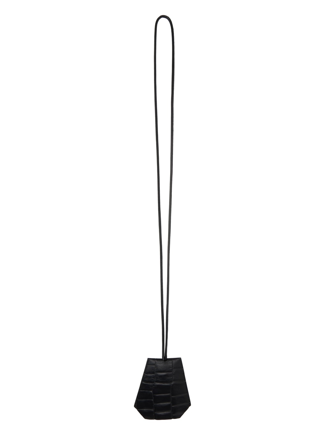 Black Leather Keychain - 2