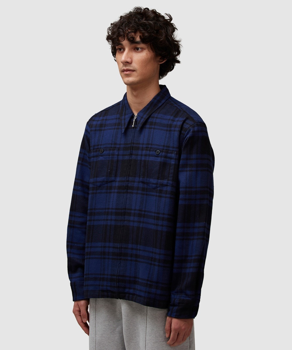 Heavy weight zip up flannel - 2