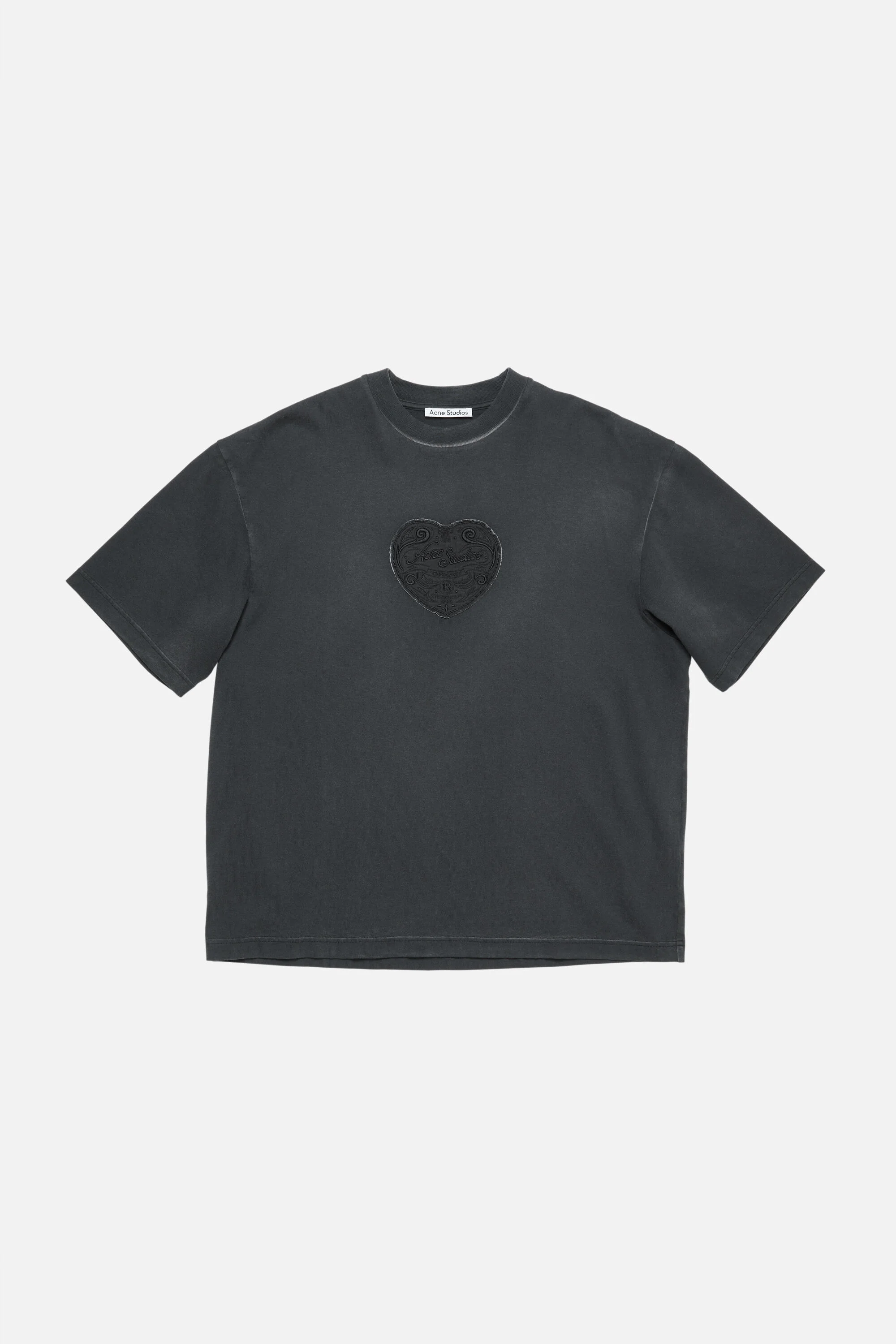 Logo t-shirt - Faded black - 1
