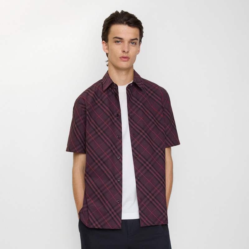 Burberry Relaxed Fit Check Cotton Shirt outlook